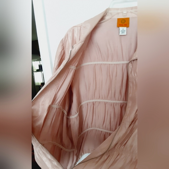 Ruby Rd Glossy Pink Jacket - Picture 6 of 8